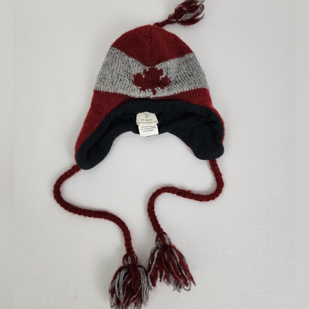 Ark Imports Wool Beanie Trapper Hat
